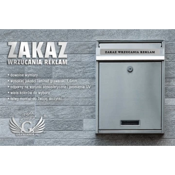 NO JUNK MAIL - various versions
