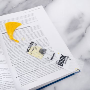 I've already BOOKed my evening - bookmark - ZAK017