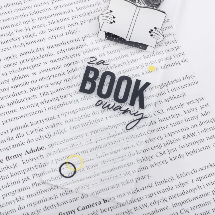 I've already BOOKed my evening - bookmark - ZAK017