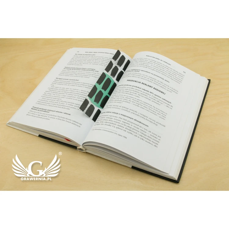Bookmarks set of 4 pcs - abstraction - UV digital print - ZAK004
