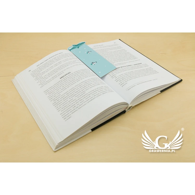 Bookmarks set of 4 pcs - marine - UV digital print - ZAK001