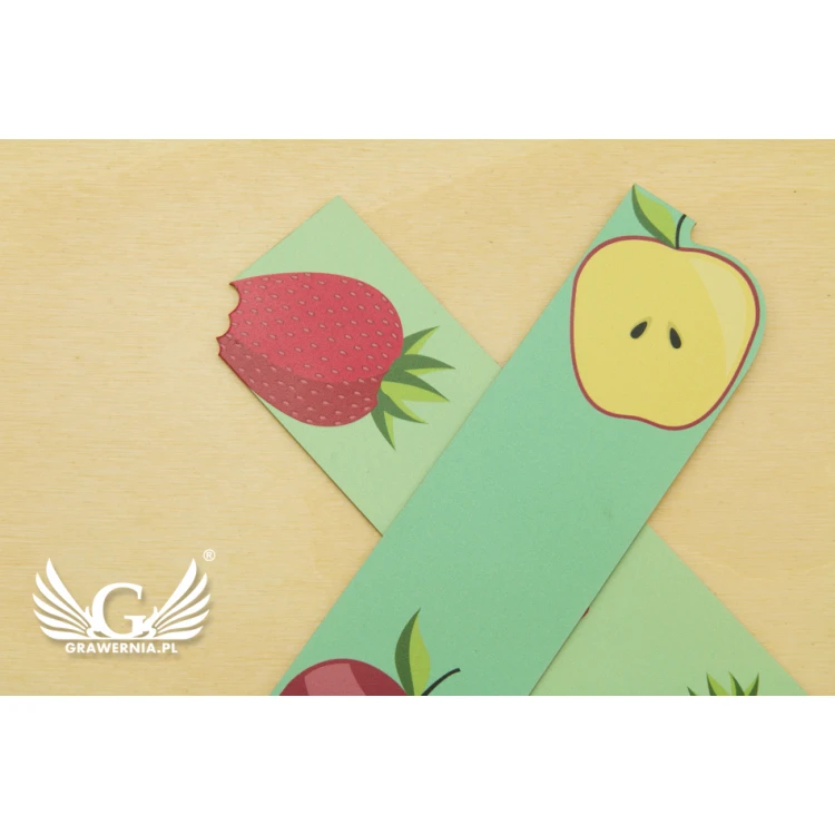 Bookmarks Set of 4 - Fruity - UV Digital Print - ZAK002