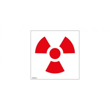 Enclosed Source of Ionizing Radiation - Warning Sign 250x250mm - PVC - UV Color Print - BHP139