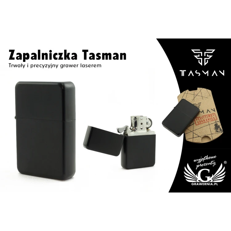 Tasman Black Spray Lighter - TAS003