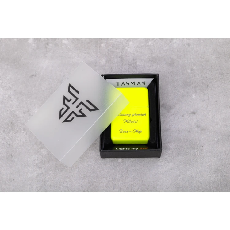 Tasman Neon Yellow Lighter - TAS004