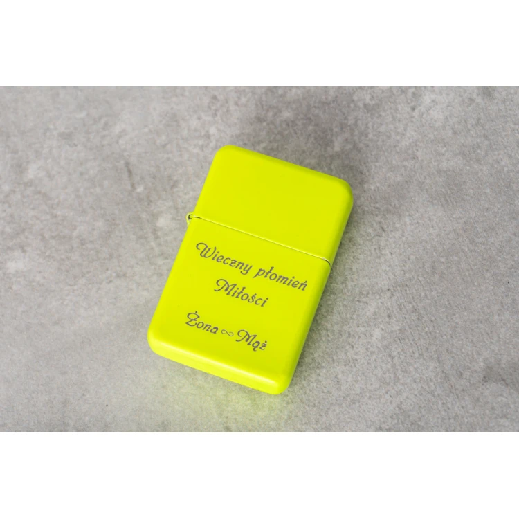 Tasman Neon Yellow Lighter - TAS004