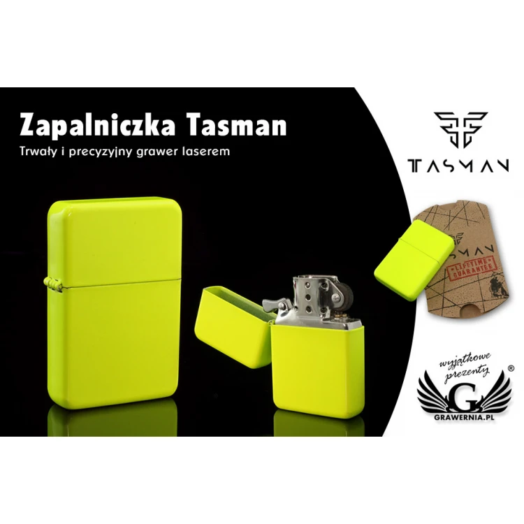 Tasman Neon Yellow Lighter - TAS004