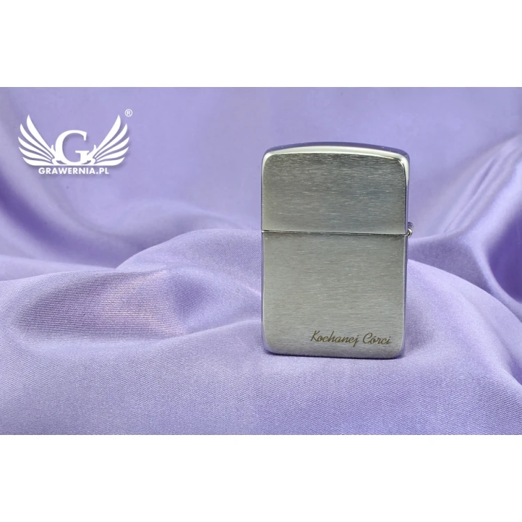 ZIPPO Lighter 1941 Replica Brushed Chrome - ZIP051