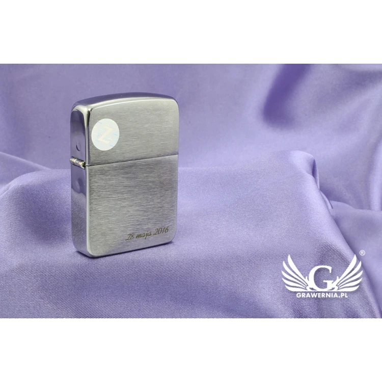 ZIPPO Lighter 1941 Replica Brushed Chrome - ZIP051