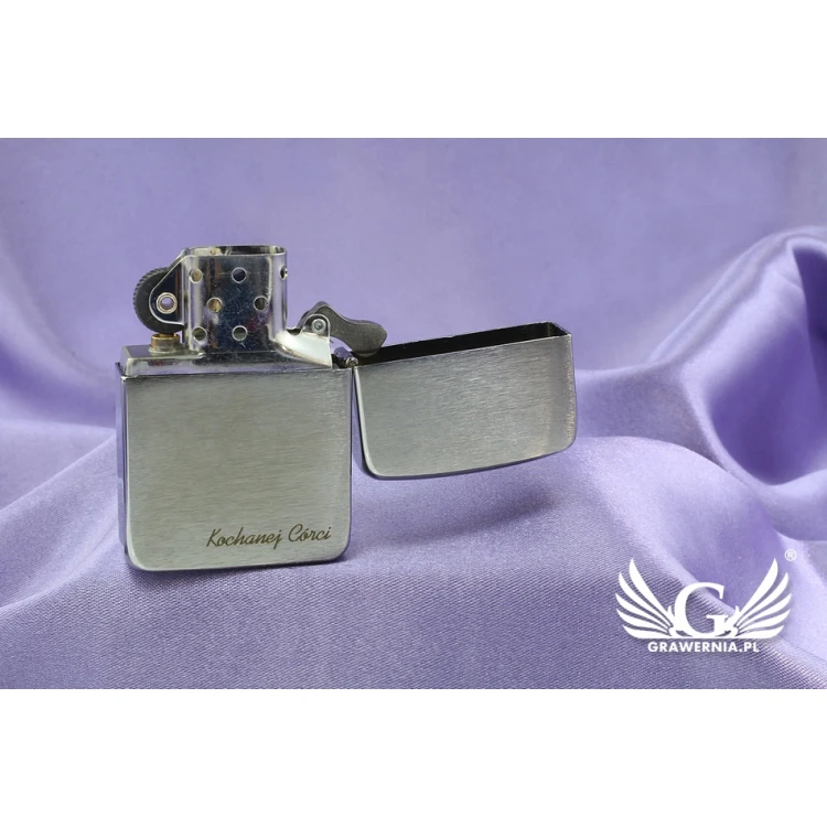 ZIPPO Lighter 1941 Replica Brushed Chrome - ZIP051