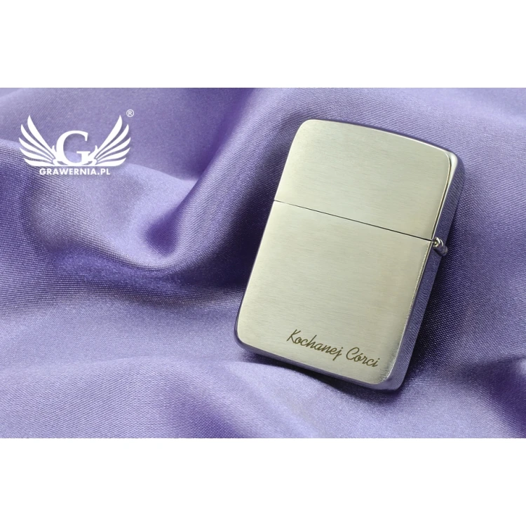 ZIPPO Lighter 1941 Replica Brushed Chrome - ZIP051
