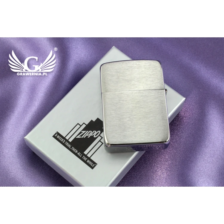 ZIPPO Lighter 1941 Replica Brushed Chrome - ZIP051