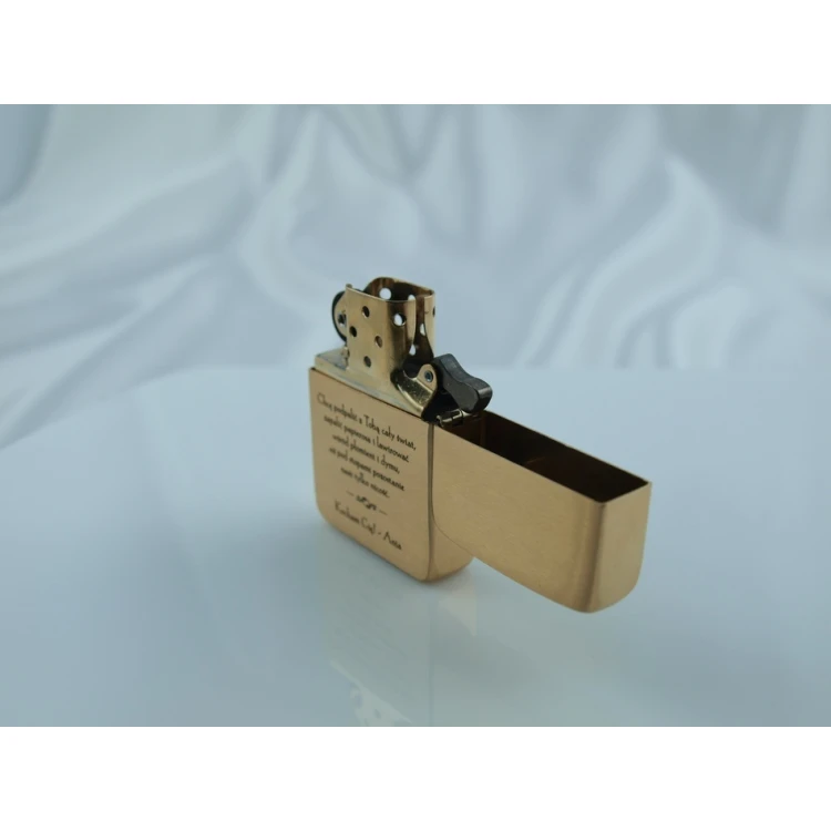 ZIPPO Lighter 1941 Replica Brush Brass Vintaged - ZIP055