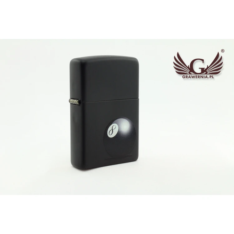 ZIPPO Lighter 8-Ball Black Matte - ZIP034
