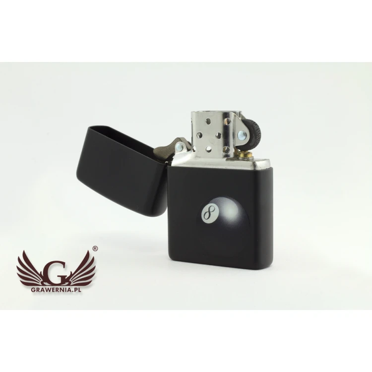ZIPPO Lighter 8-Ball Black Matte - ZIP034