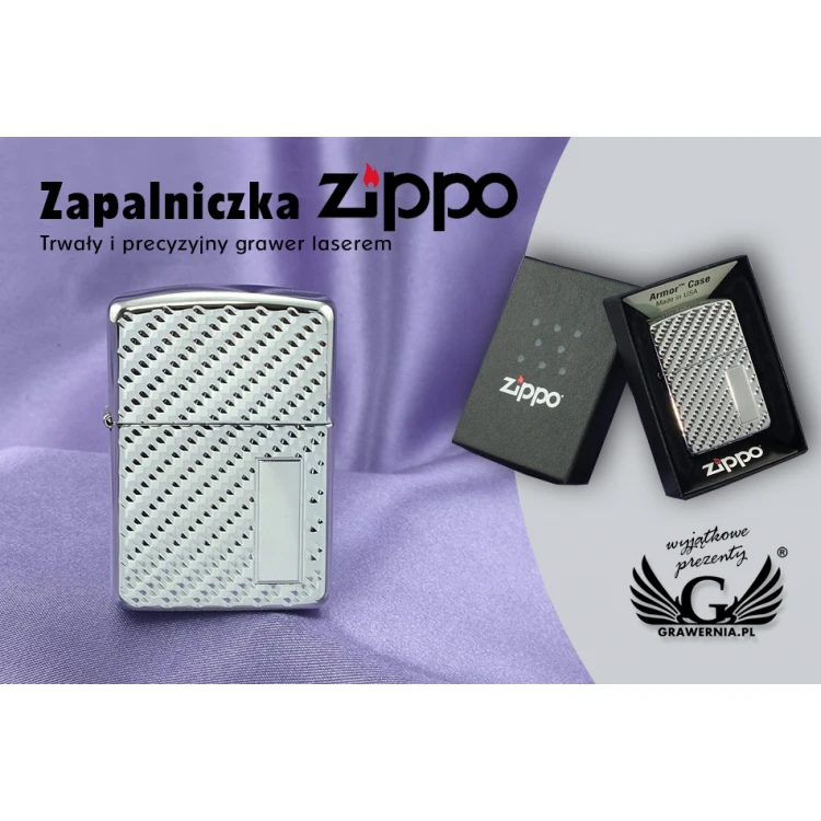 Zippo Armor High Polish Chrome Lighter - ZIP021