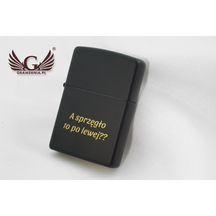 ZIPPO Lighter Black Matte - ZIP030