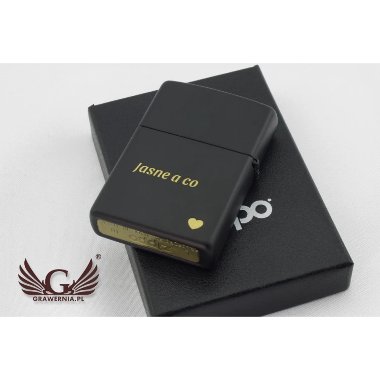ZIPPO Lighter Black Matte - ZIP030