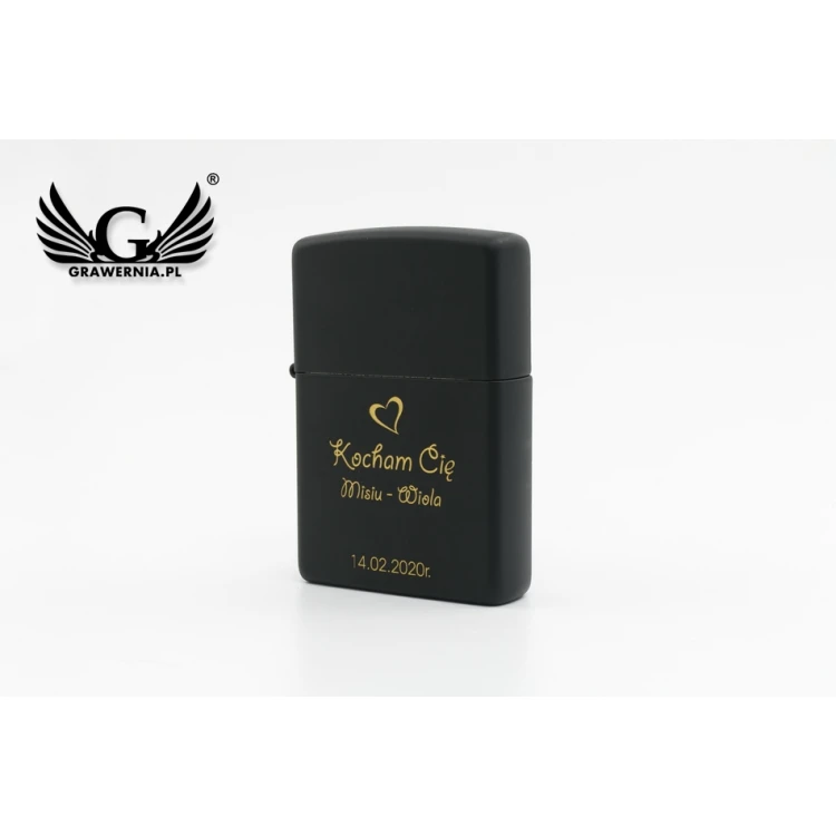 ZIPPO Lighter Black Matte - ZIP030