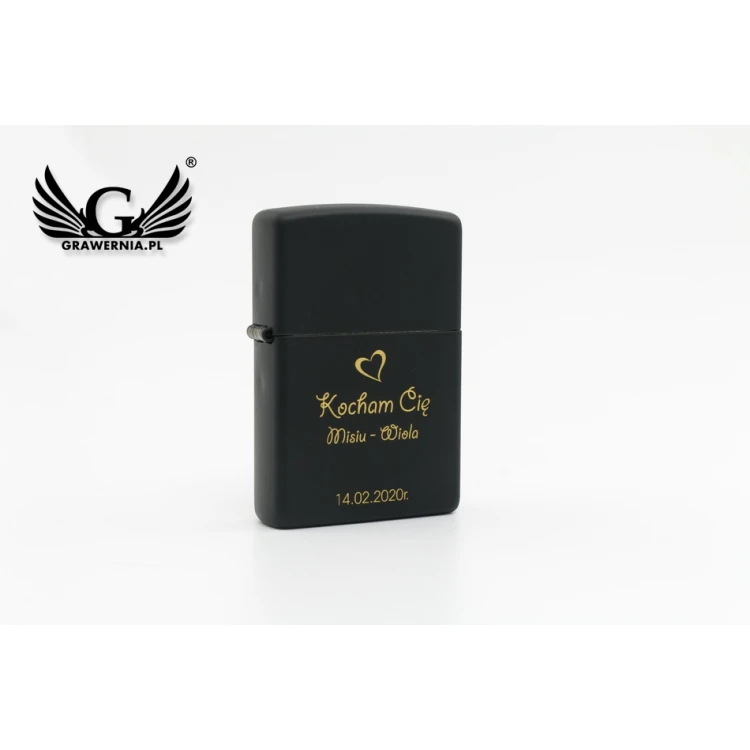 ZIPPO Lighter Black Matte - ZIP030