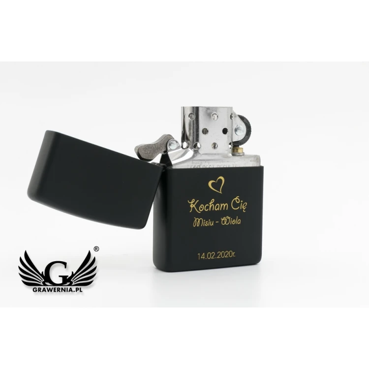 ZIPPO Lighter Black Matte - ZIP030