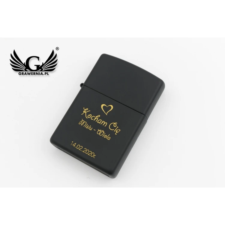 ZIPPO Lighter Black Matte - ZIP030