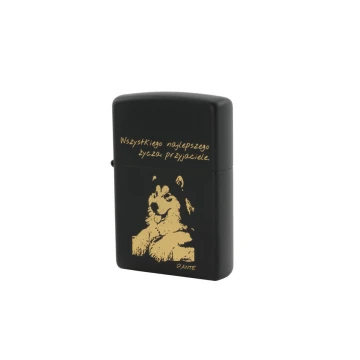 ZIPPO Lighter Black Matte - ZIP030