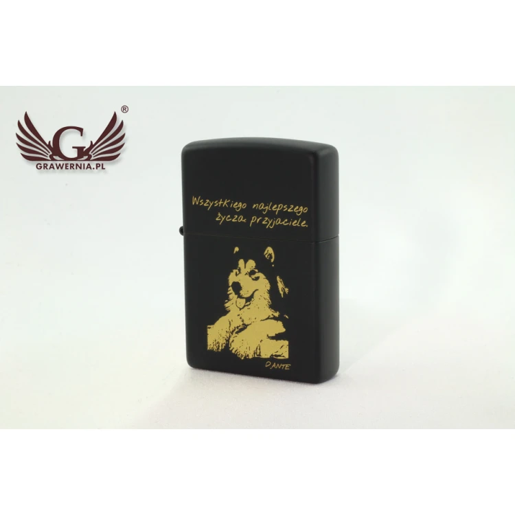 ZIPPO Lighter Black Matte - ZIP030