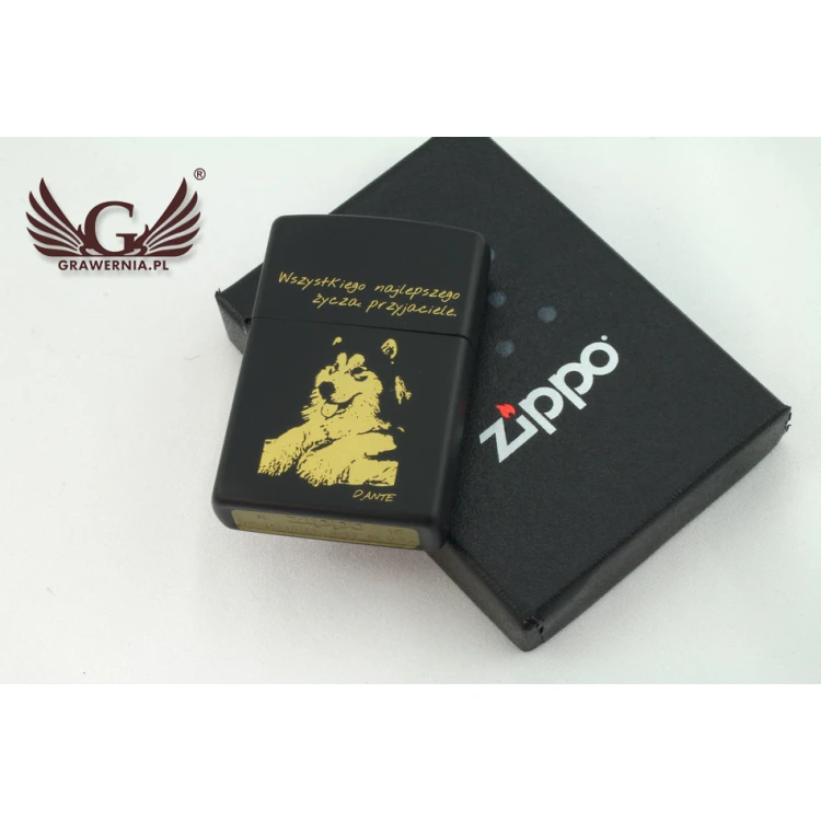 ZIPPO Lighter Black Matte - ZIP030