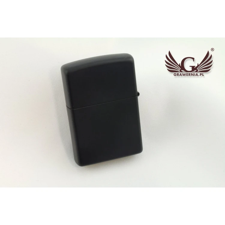 Zippo Lighter Burning Heart Black Matte - ZIP017