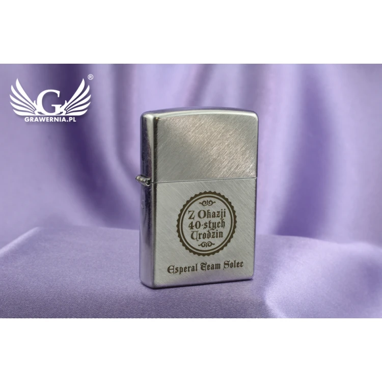 ZIPPO Lighter Herringbone Sweep - ZIP036
