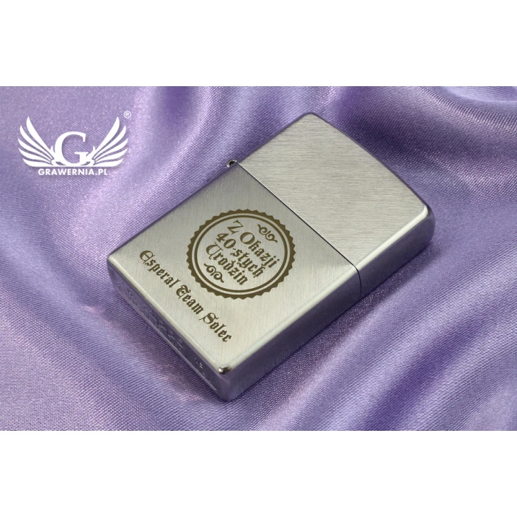 ZIPPO Lighter Herringbone Sweep - ZIP036