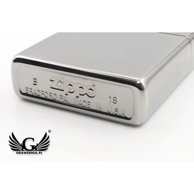 ZIPPO Lighter High Polish Chrome - ZIP057