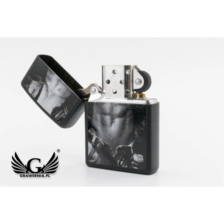 ZIPPO Lighter Man Black Matte - ZIP040