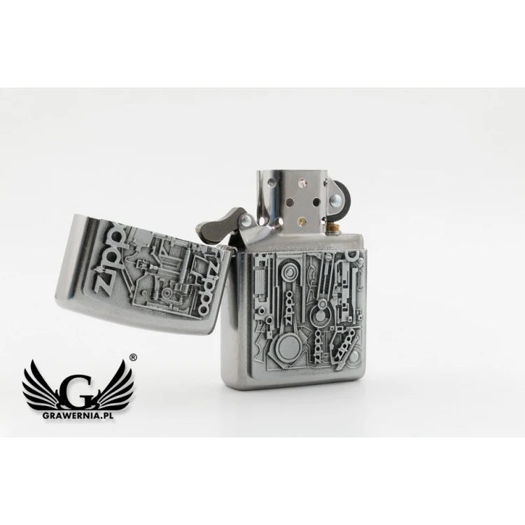ZIPPO Lighter Machine Street Chrome - ZIP046
