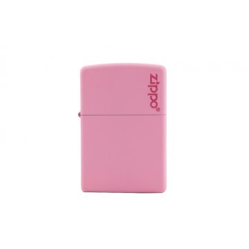 ZIPPO Lighter Pink Matte Zippo Logo - ZIP005