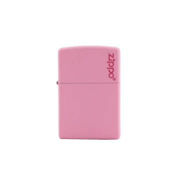 ZIPPO Lighter Pink Matte Zippo Logo - ZIP005