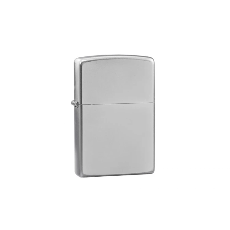 Zippo Lighter Satin Chrome - ZIP024
