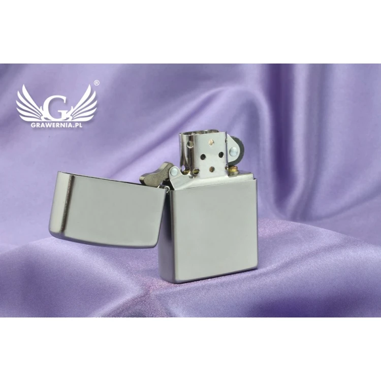 Zippo Lighter Satin Chrome - ZIP024