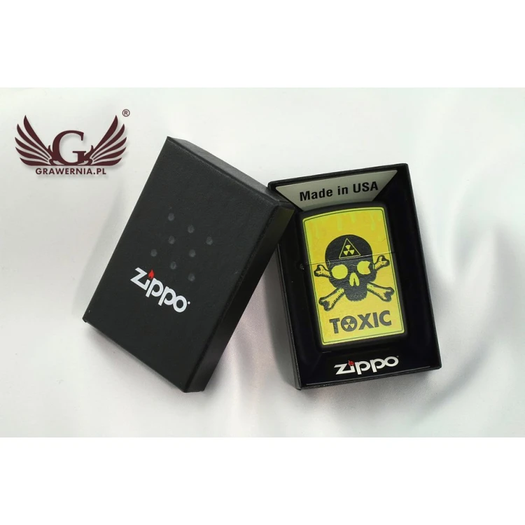 ZIPPO Lighter Toxic Black - ZIP026