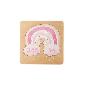 Holy Baptism Wooden Invitations - UV Digital Print - ZAP068