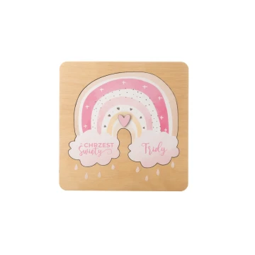 Holy Baptism Wooden Invitations - UV Digital Print - ZAP068