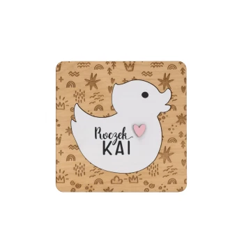 Wooden Birthday Invitations - Engraving and UV Print - ZAP080