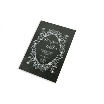 Wooden Wedding Invitations - UV Digital Print - ZAP020