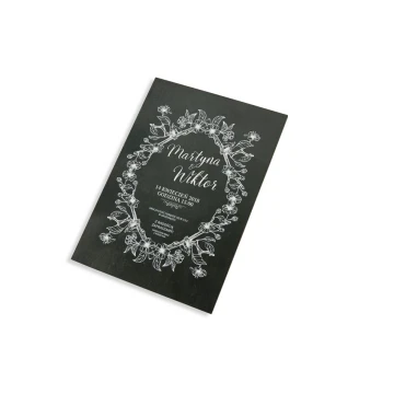 Wooden Wedding Invitations - UV Digital Print - ZAP020