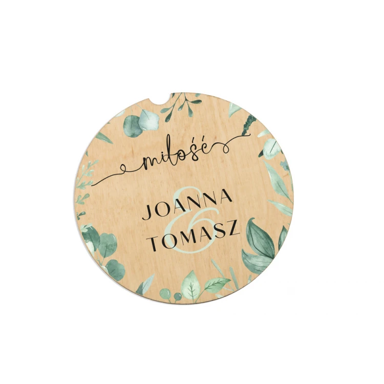 Wooden Wedding Invitations - UV Digital Print - INV067