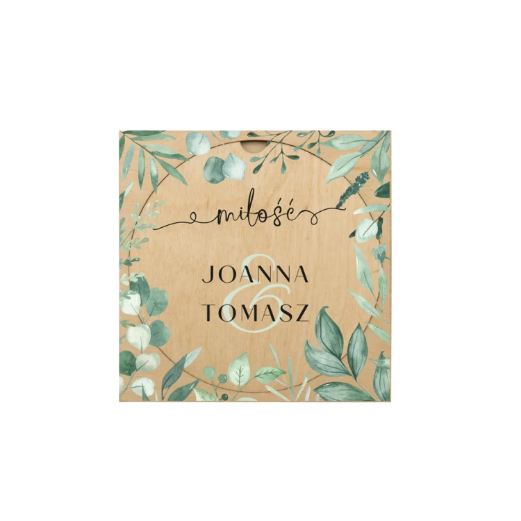 Wooden Wedding Invitations - UV Digital Print - INV067