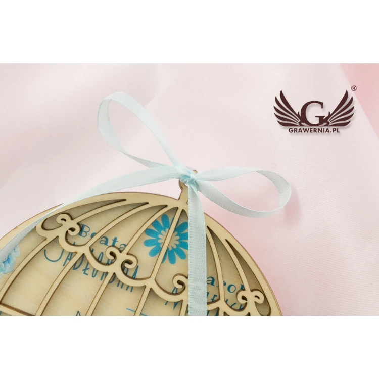 Wooden Wedding Invitations - Forever Together - UV Digital Print - ZAP028