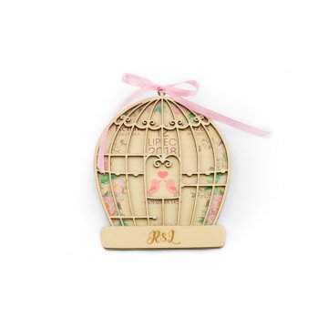 Wooden Wedding Invitations - Forever Together - UV Digital Print - ZAP032