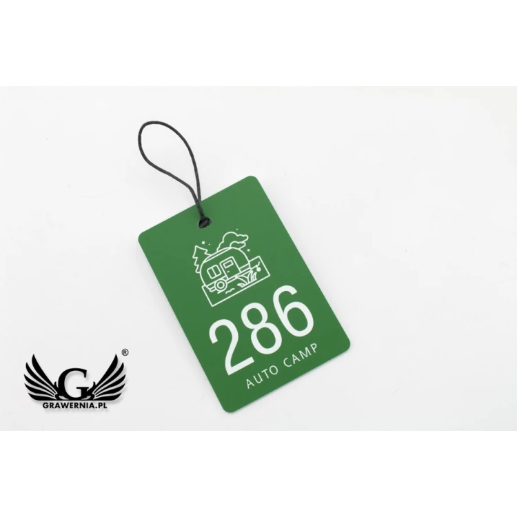 Camping Hang Tags, Tent Field - Dimensions: 80x120mm - CAMP2